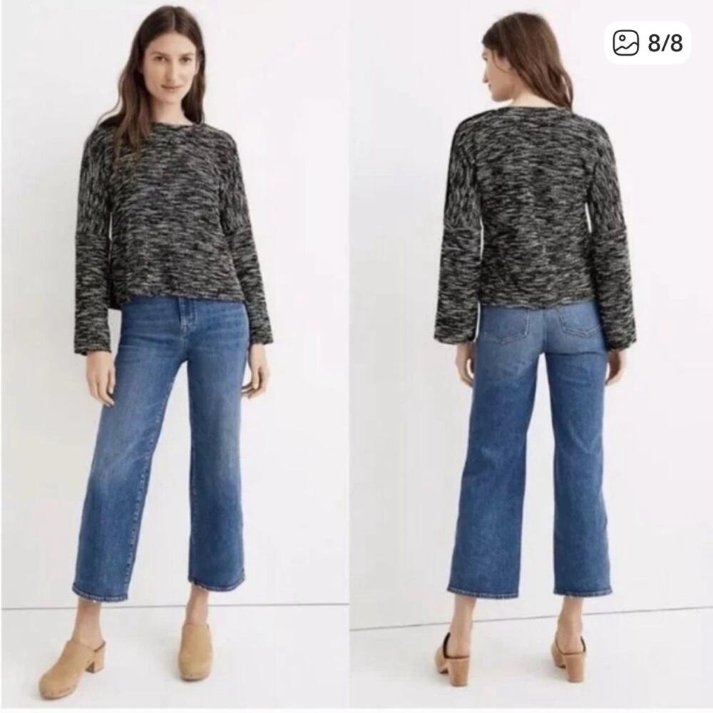 Madewell Brown Marbled Sweater XL